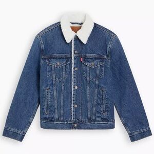 LEVI’S SHERPA DENIM TRUCKER JACKET